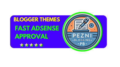 Best Free Blogger Theme for Fast AdSense Approval