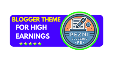 Best Premium Blogger Theme for High Earnings