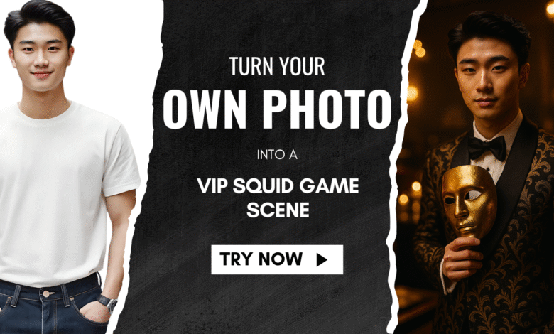Turn Your Own Photo into a VIP Squid Game Scene